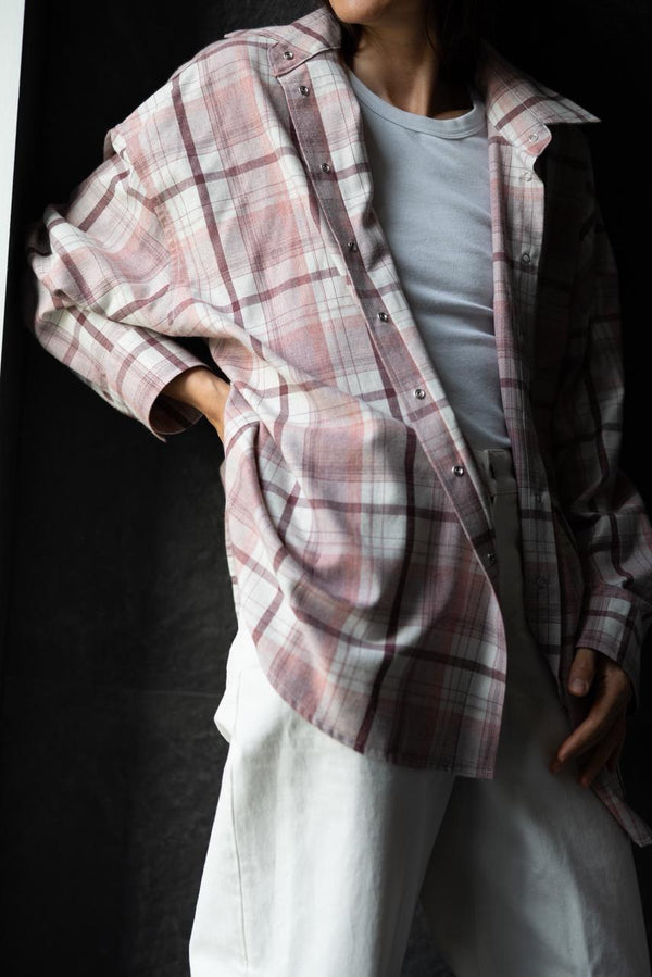 Pink with stripes