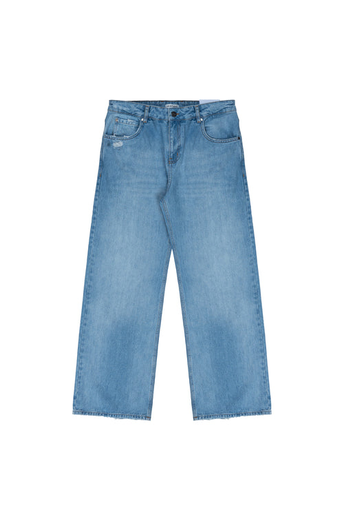 Baggy wide-leg jeans