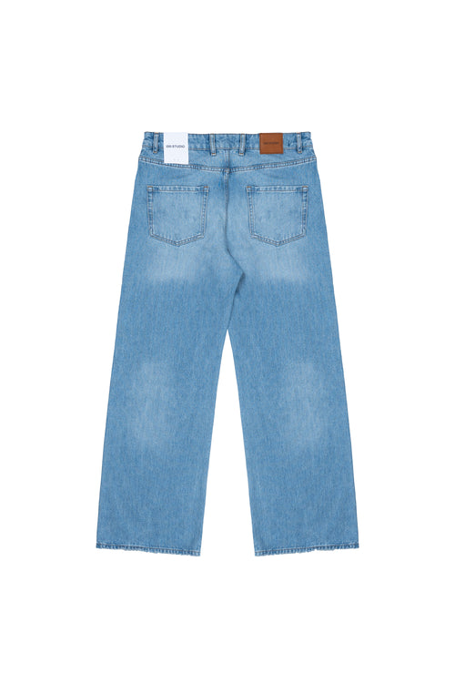 Baggy wide-leg jeans