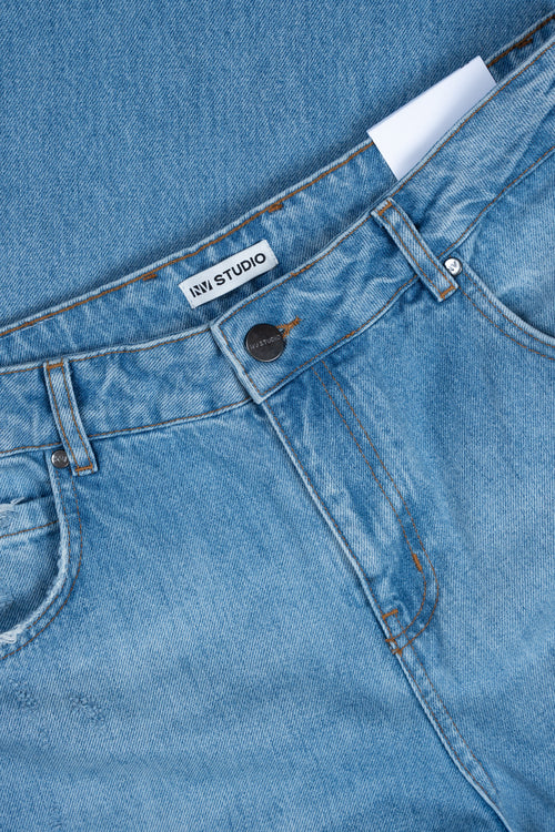 Baggy wide-leg jeans