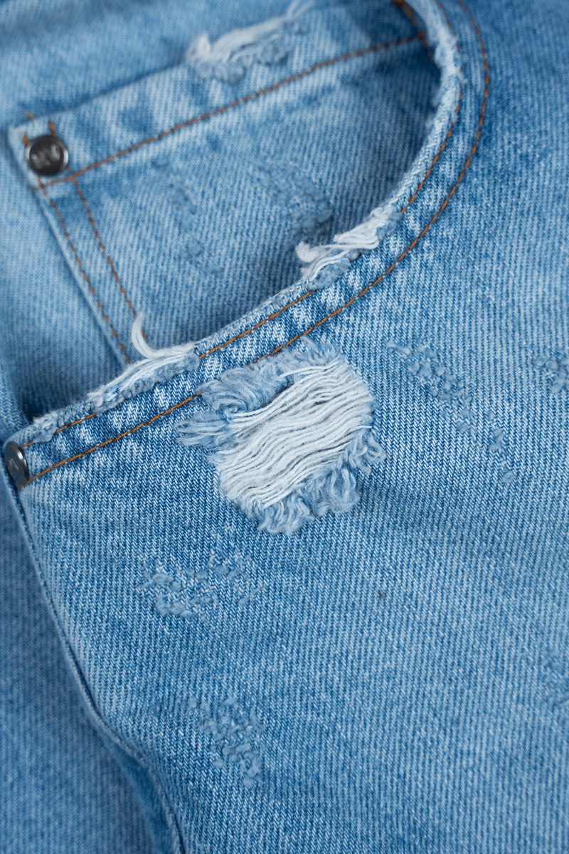 Baggy wide-leg jeans